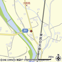 栃木県鹿沼市板荷813周辺の地図