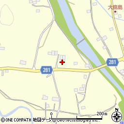 栃木県鹿沼市板荷417周辺の地図