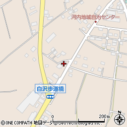 栃木県宇都宮市白沢町664-6周辺の地図