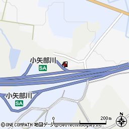 ＥＮＥＯＳ北陸自動車道（下り）小矢部川サービスエリアＳＳ周辺の地図