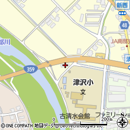 クレセント津沢周辺の地図