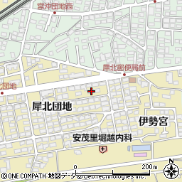 長野県長野市安茂里犀北団地8027周辺の地図