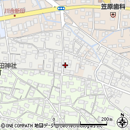 長野県長野市稲葉543周辺の地図
