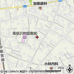 栃木県塩谷郡高根沢町宝積寺1221-22周辺の地図