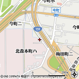 石川県金沢市北森本町ハ64周辺の地図