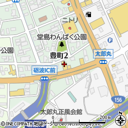 石黒自動車工業株式会社　砺波支店周辺の地図