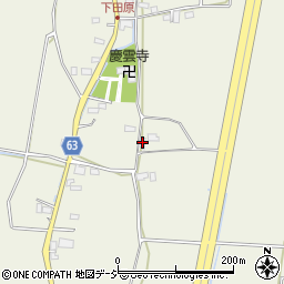 栃木県宇都宮市下田原町2057周辺の地図