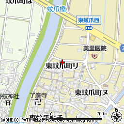 石川県金沢市東蚊爪町7周辺の地図
