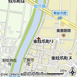 石川県金沢市東蚊爪町11周辺の地図