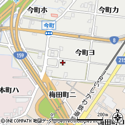 石川県金沢市今町ヨ周辺の地図