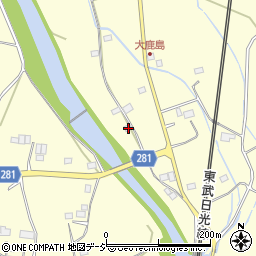 栃木県鹿沼市板荷807周辺の地図