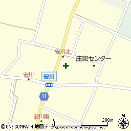 砺波市立　般若幼稚園周辺の地図