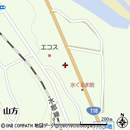 茨城県常陸大宮市山方571周辺の地図