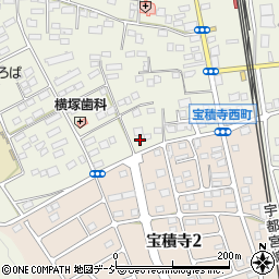 栃木県塩谷郡高根沢町宝積寺1164-2周辺の地図