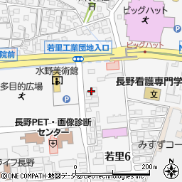 飯島建設株式会社　営業部・建築部周辺の地図