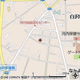 栃木県宇都宮市白沢町518周辺の地図