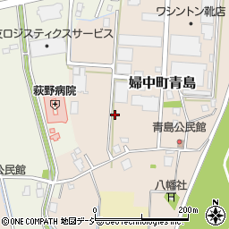 富山県富山市婦中町青島周辺の地図