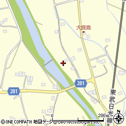 栃木県鹿沼市板荷806周辺の地図