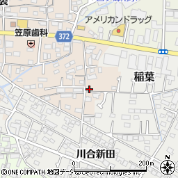 長野県長野市稲葉890周辺の地図