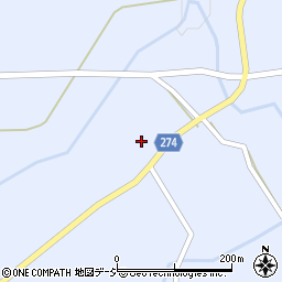 富山県小矢部市末友316周辺の地図