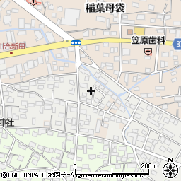 長野県長野市稲葉576周辺の地図