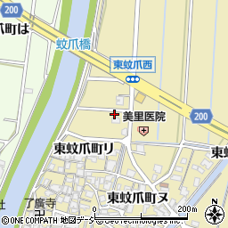 石川県金沢市東蚊爪町20周辺の地図