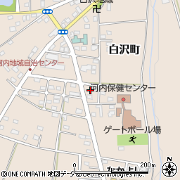 栃木県宇都宮市白沢町490-1周辺の地図