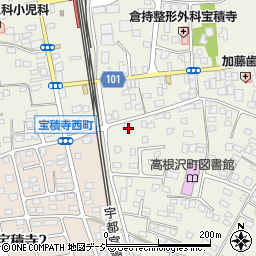 栃木県塩谷郡高根沢町宝積寺1210周辺の地図