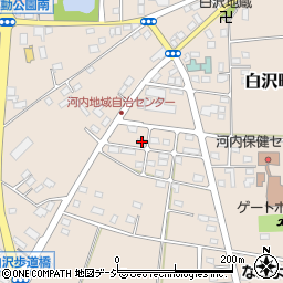 栃木県宇都宮市白沢町510-2周辺の地図