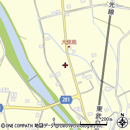 栃木県鹿沼市板荷794周辺の地図