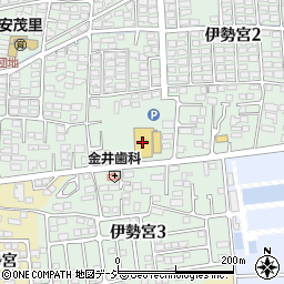 西友伊勢宮店周辺の地図