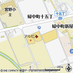 西松屋富山宮野店周辺の地図