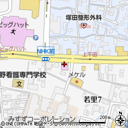長野スカイバッティングセンター周辺の地図