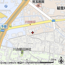 長野県長野市稲葉603-1周辺の地図