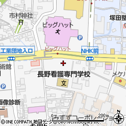 長野県福祉サービス運営適正化委員会　苦情相談専用周辺の地図