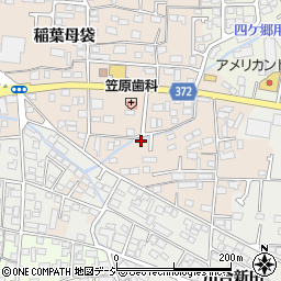 長野県長野市稲葉869周辺の地図