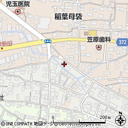 長野県長野市稲葉674周辺の地図