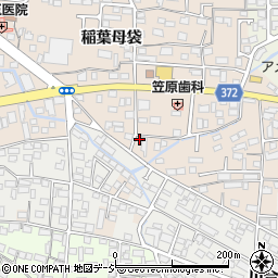 長野県長野市稲葉677周辺の地図