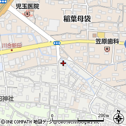 長野県長野市稲葉587-5周辺の地図