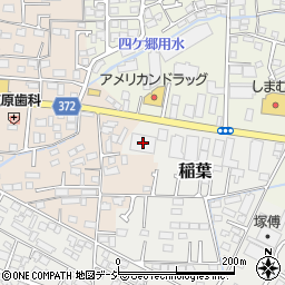 クスリのアオキ稲葉店周辺の地図