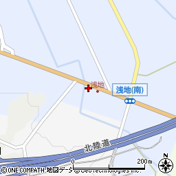 富山県小矢部市浅地450周辺の地図