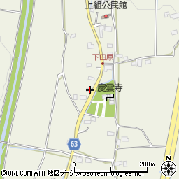 栃木県宇都宮市下田原町1008周辺の地図