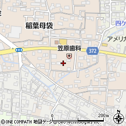 長野県長野市稲葉694周辺の地図