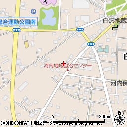 栃木県宇都宮市白沢町685-2周辺の地図