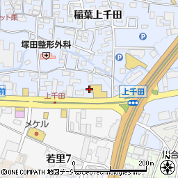 長野県長野市稲葉287-1周辺の地図