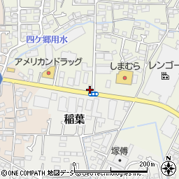 長野県長野市稲葉1388周辺の地図