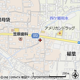 長野県長野市稲葉857周辺の地図