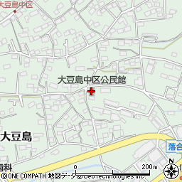 大豆島中区公民館周辺の地図