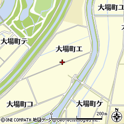 石川県金沢市大場町（エ）周辺の地図