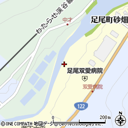 栃木県日光市足尾町砂畑8周辺の地図